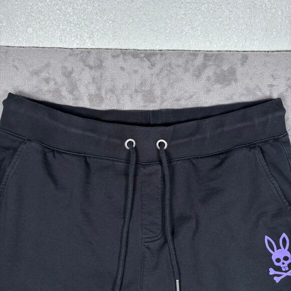 Psycho Bunny Black Jogger Pants XL - Picture 8 of 8